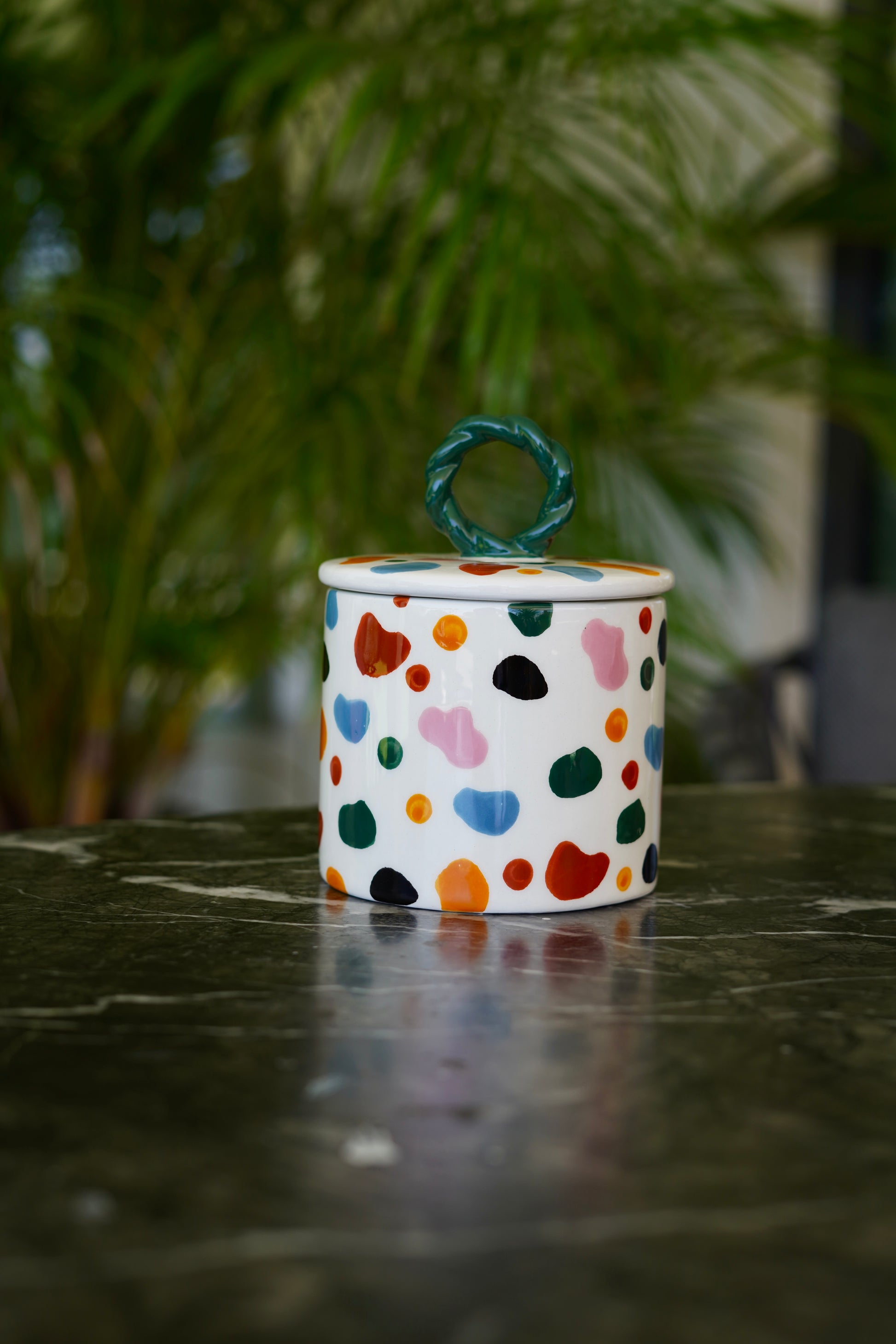 ~ Handmade ceramic storage jar