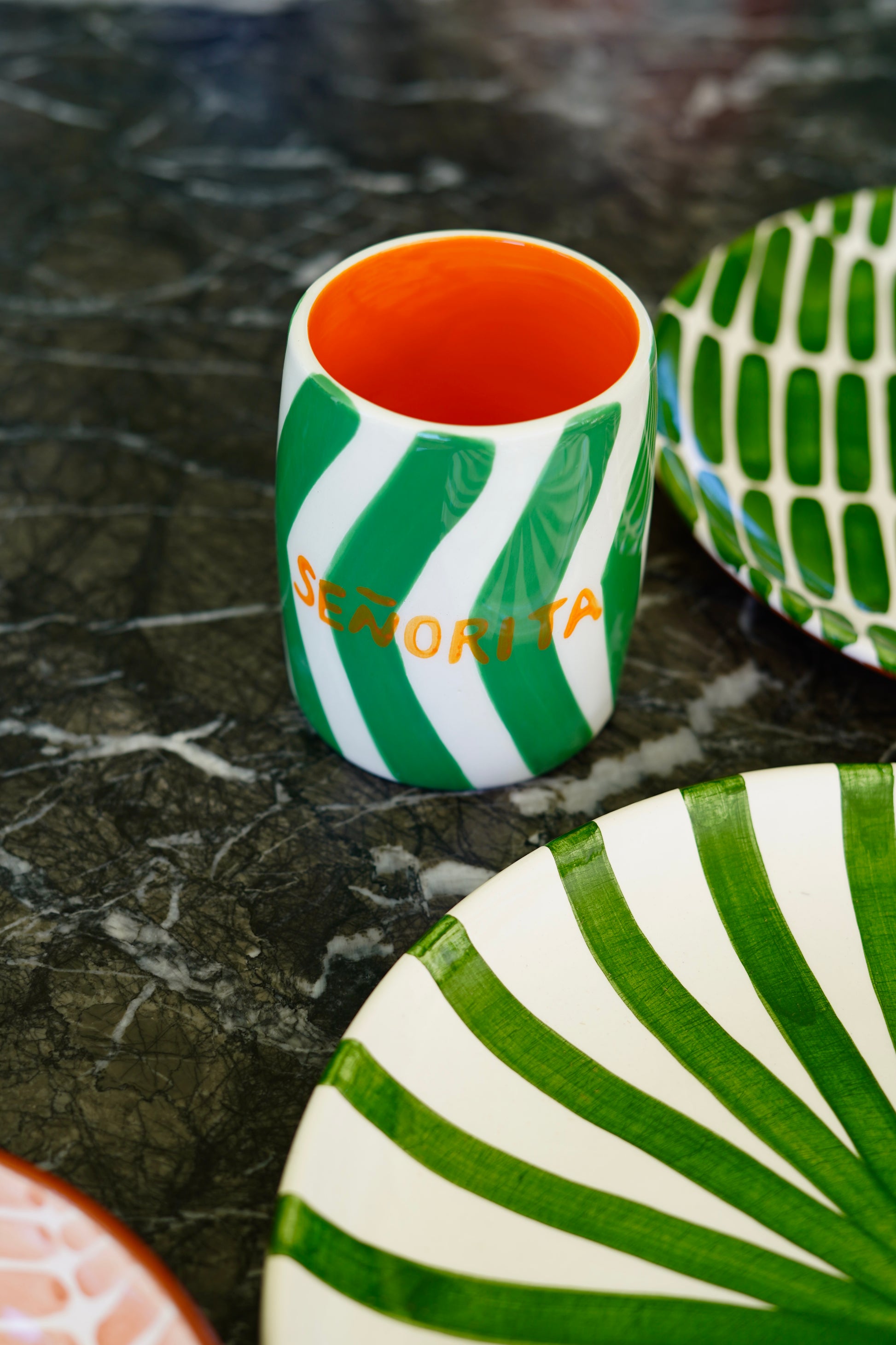 ~ Handmade ceramic matcha cup