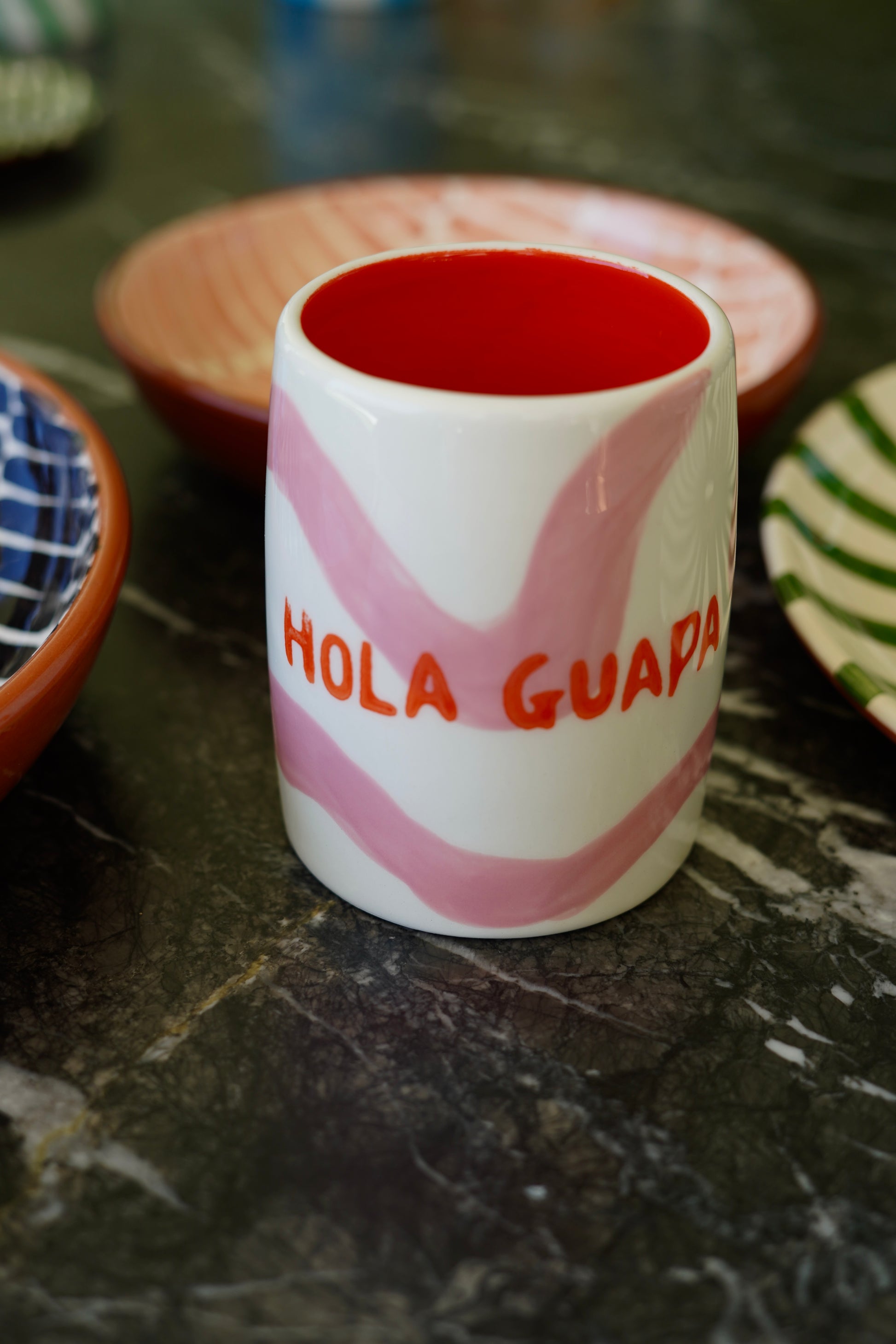 ~ Handmade ceramic matcha cup