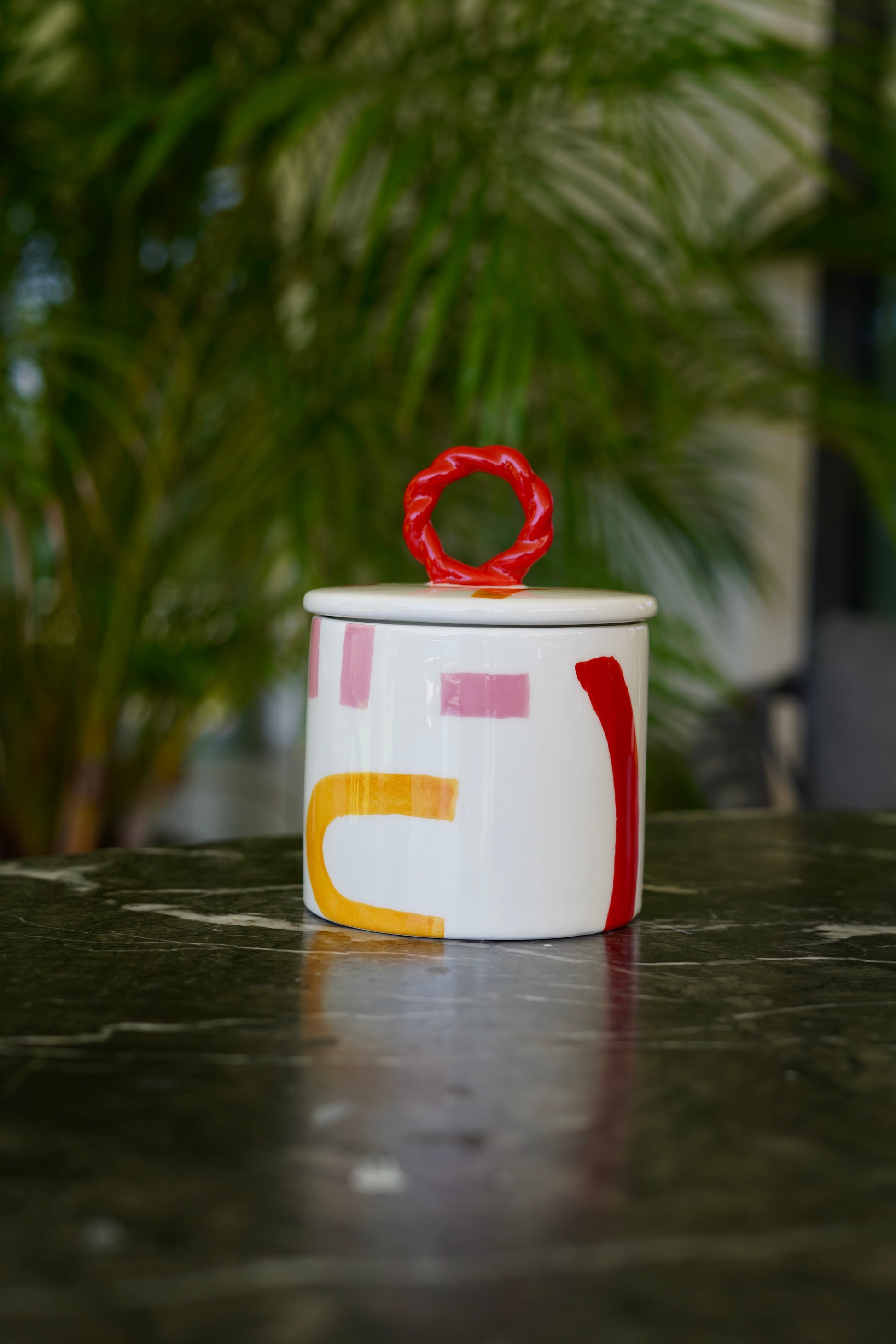 ~ Handmade ceramic storage jar