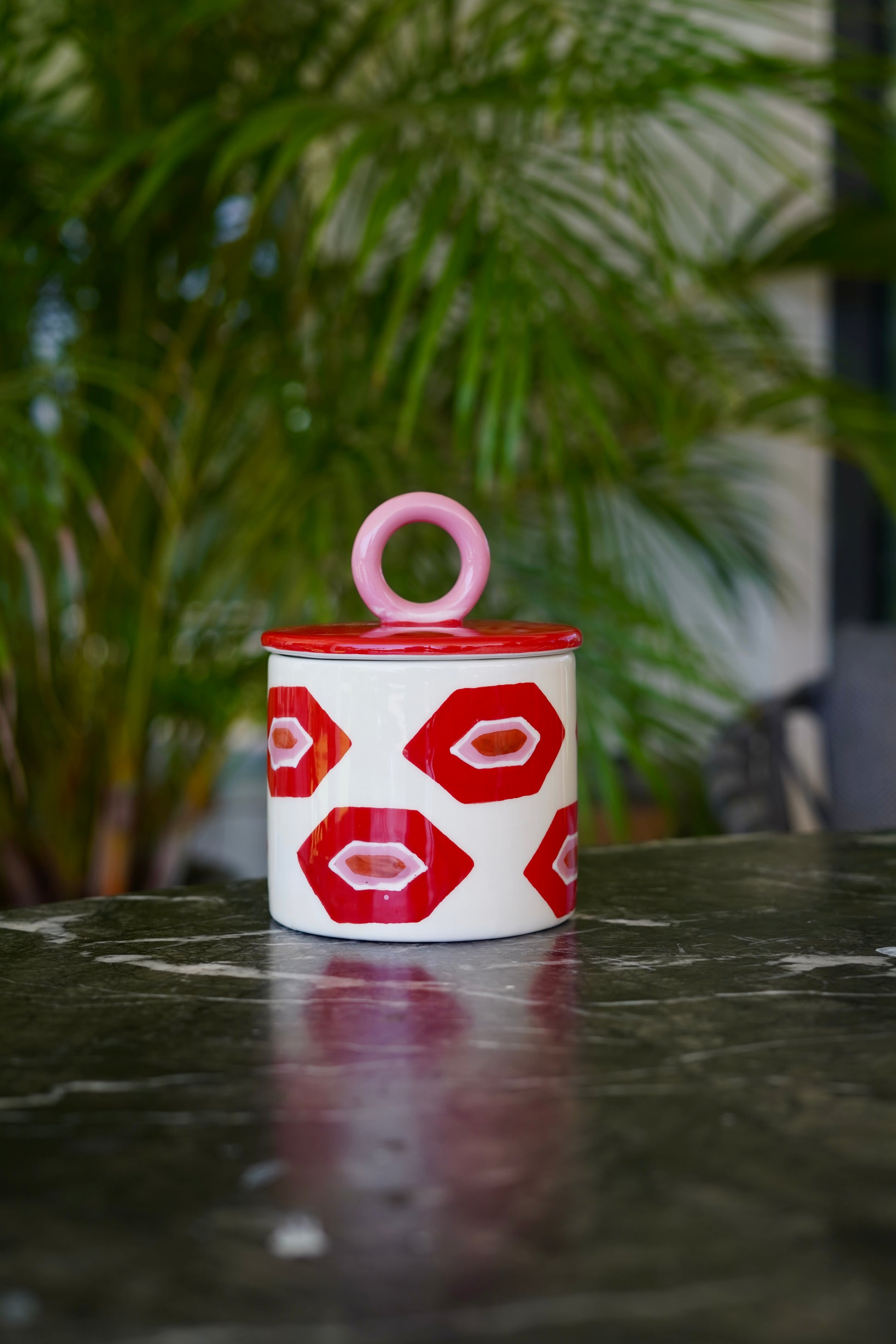 ~ Handmade ceramic storage jar