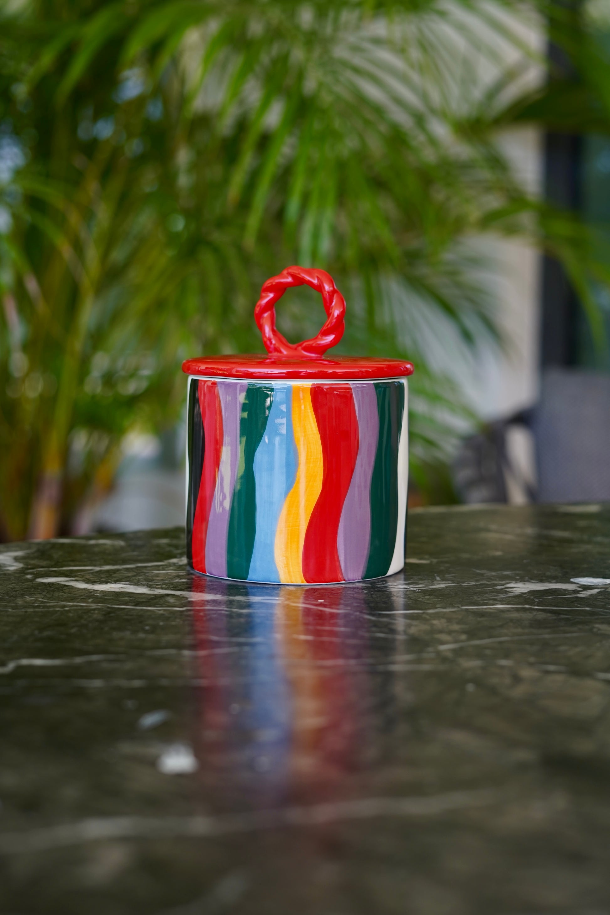 ~ Handmade ceramic storage jar