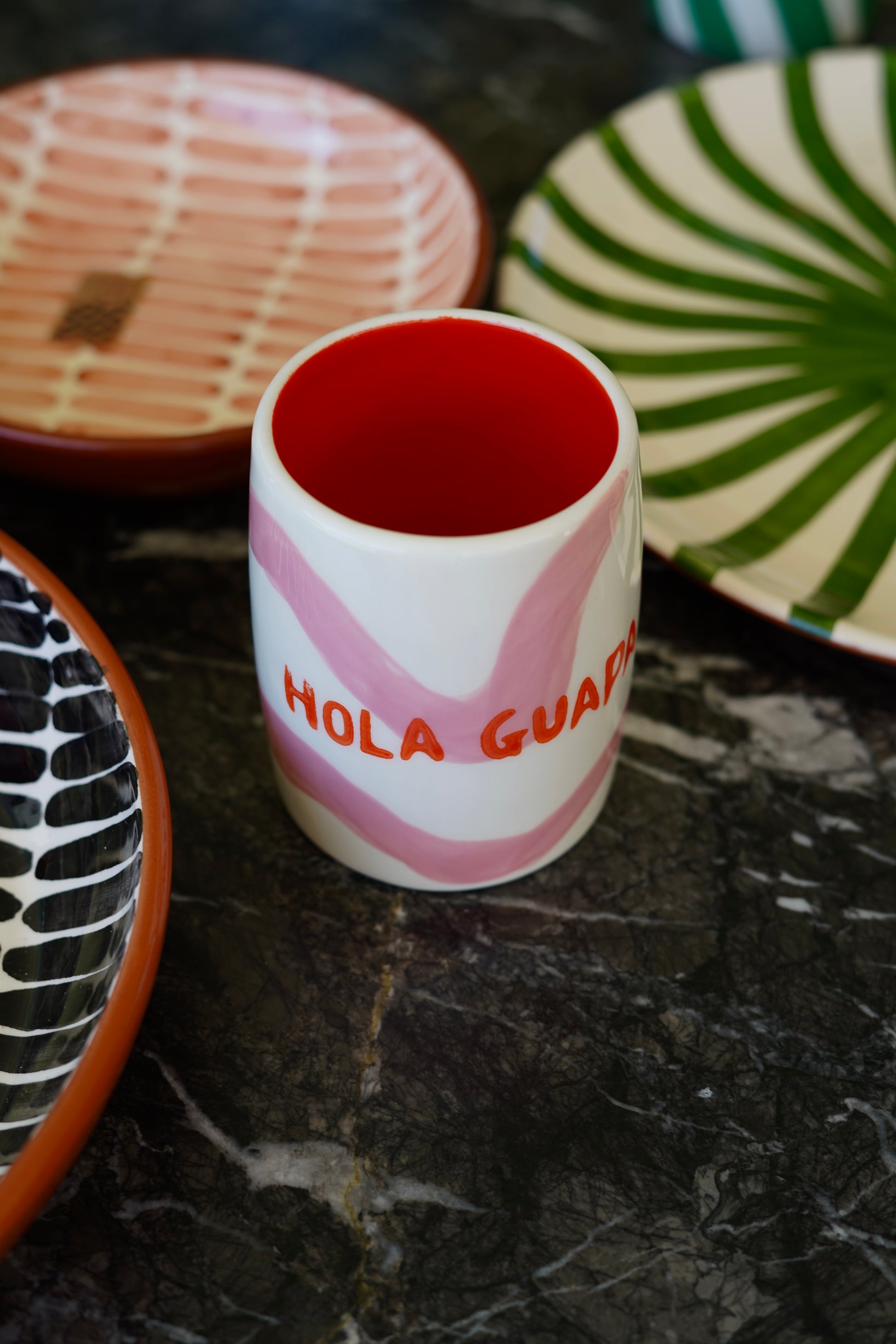 ~ Handmade ceramic matcha cup