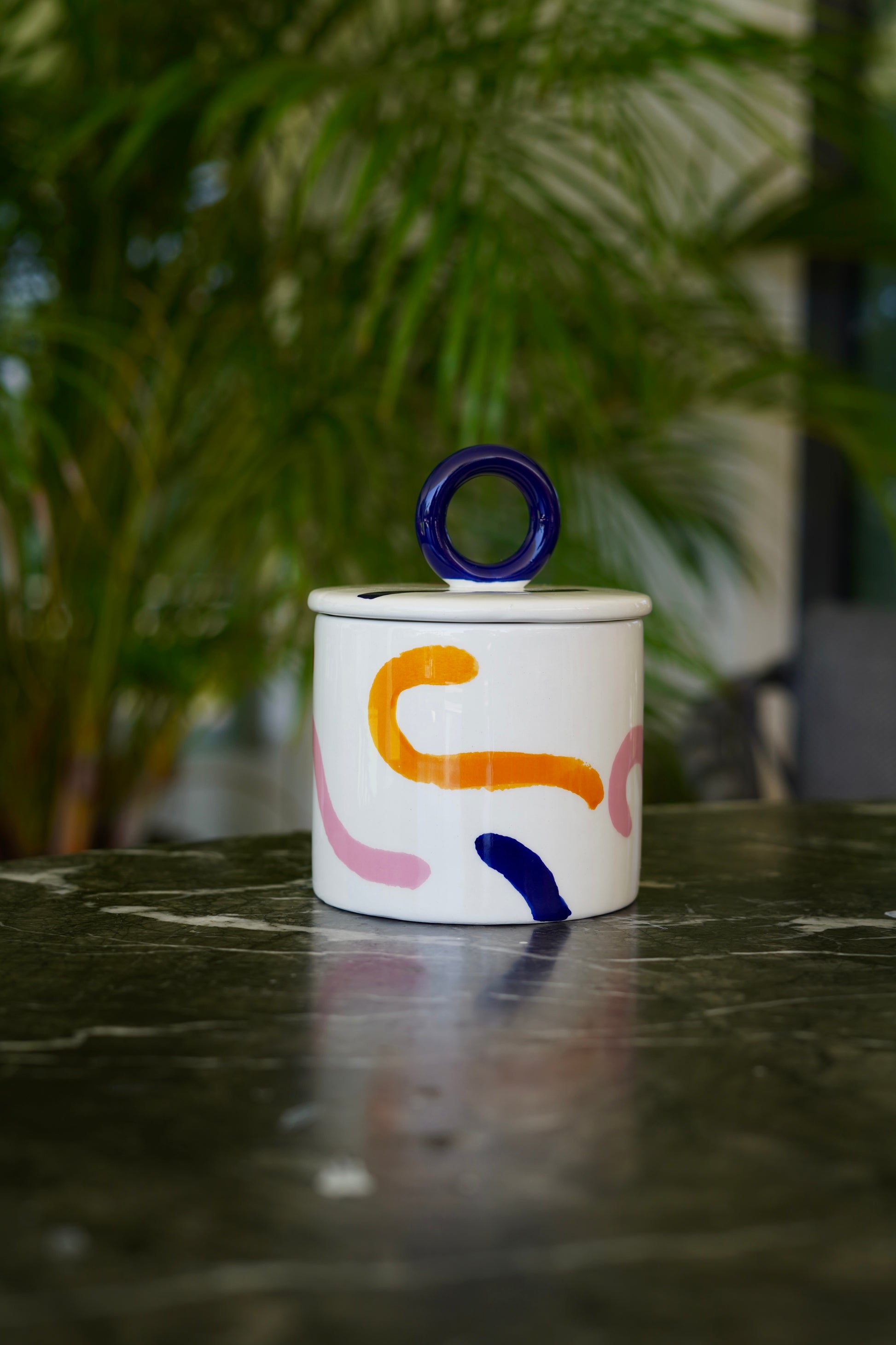 ~ Handmade ceramic storage jar