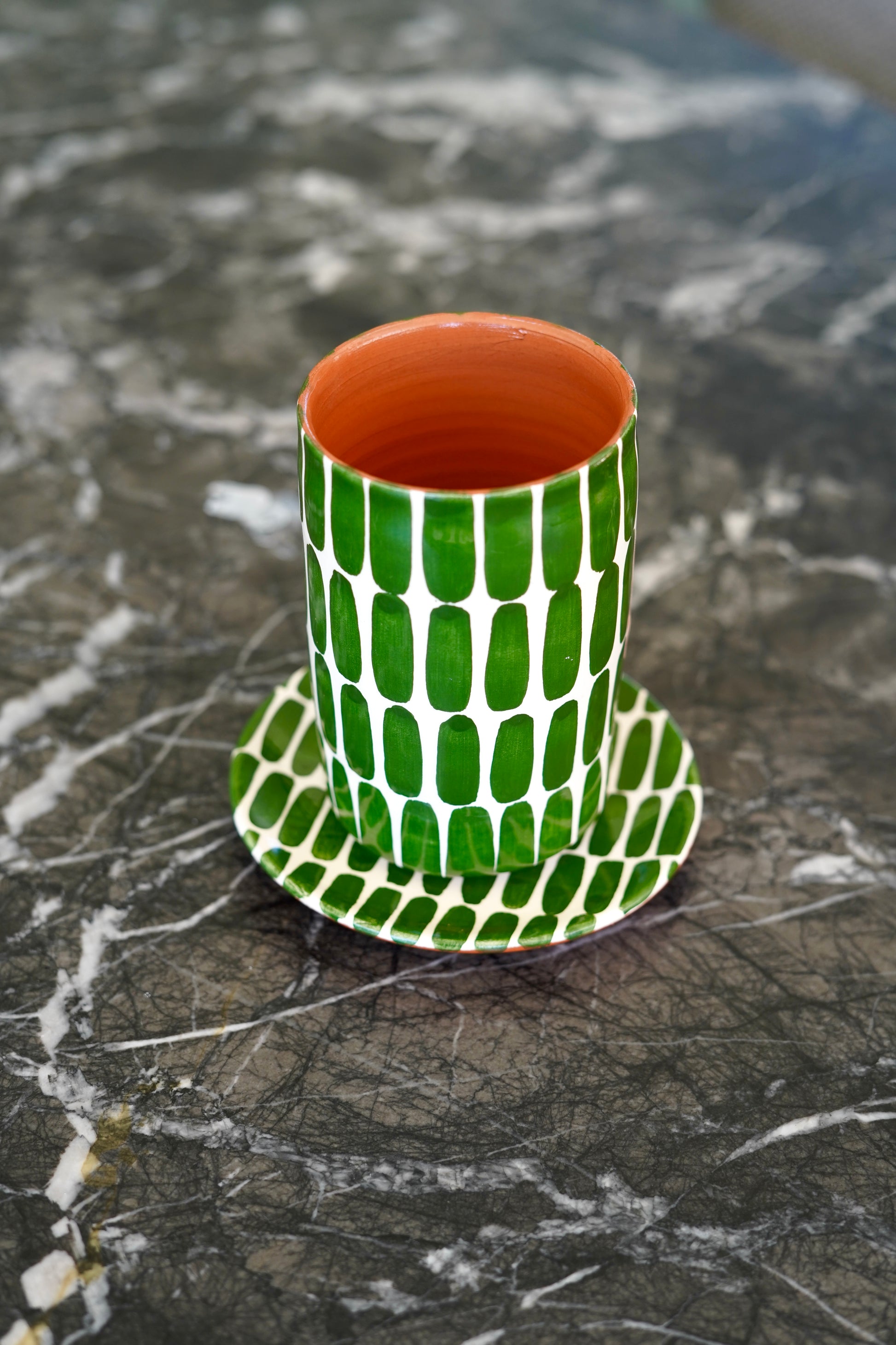 ~ Handmade ceramic coffee cup