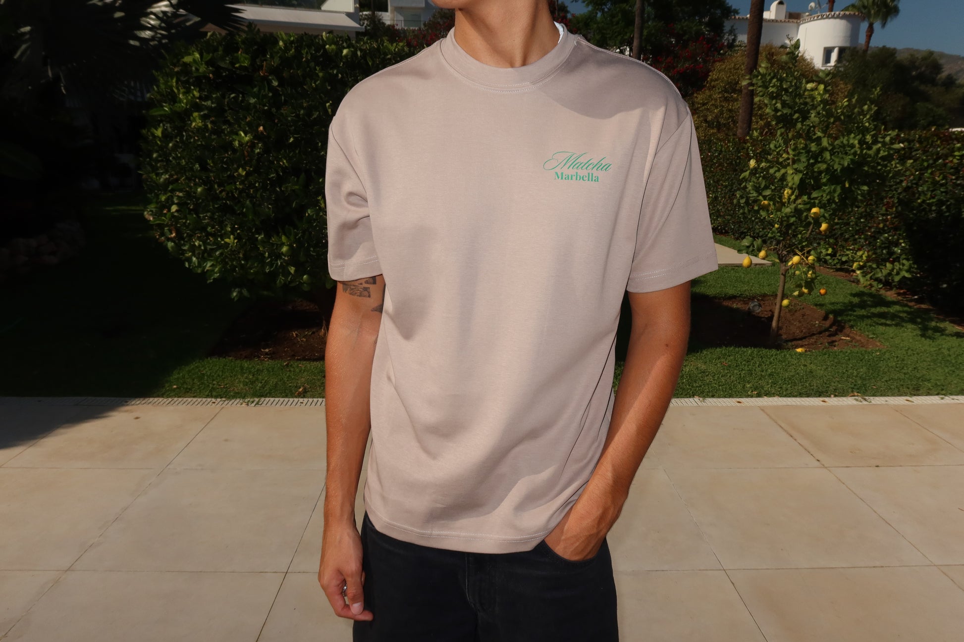 ~ Más Matcha, Menos Drama Tee (Men’s M)